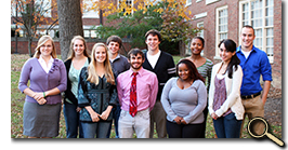 DSAC members in front of Upham Hall photo