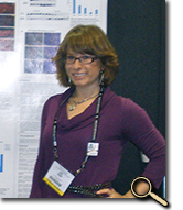 Zoë Hesp at conference photo