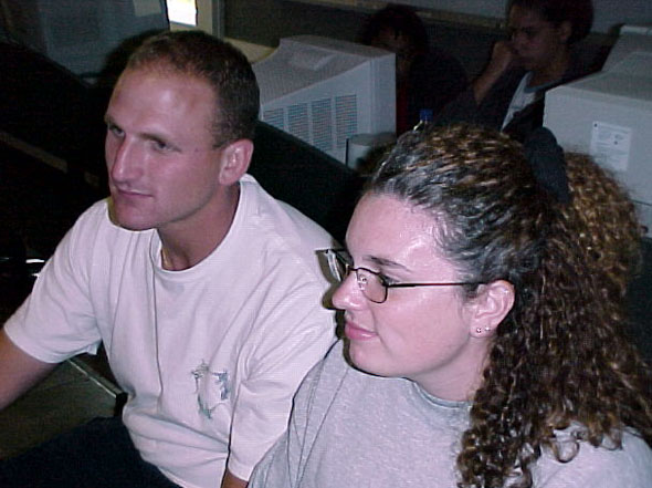 Tim Ross and Janelle Bowser