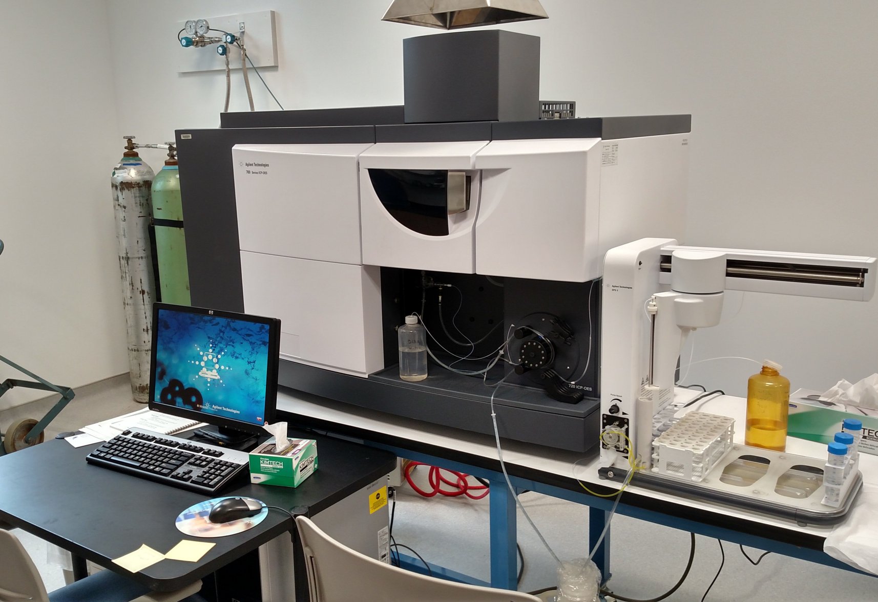 HPLC and ICP OES Chemical Analysis. 